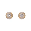 Hyacinth925 agujas de plata nicho francés ligero extravagancia delicados aretes moda temperamento adelgazar aretes 2025 nuevo estilo de moda moda Item Picture